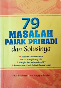 Image of 79 MASALAH PAJAK PRIBADI DAN SOLUSINYA