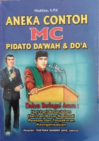 Image of ANEKA CONTOH MC PIDATO DAKWAH DAN DOA