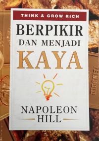 Image of BERPIKIR DAN MENJADI KAYA