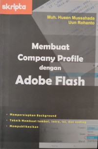 Image of MEMBUAT COMPANY PROFILE DENGAN ADOBE FLASH