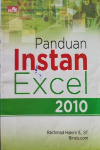 Image of PANDUAN INSTAN EXCEL 2010