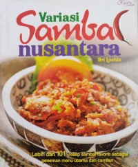 Image of VARIASI SAMBAL NUSANTARA